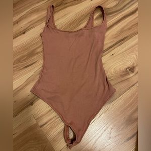SKIMS ribbed stretch bodysuit